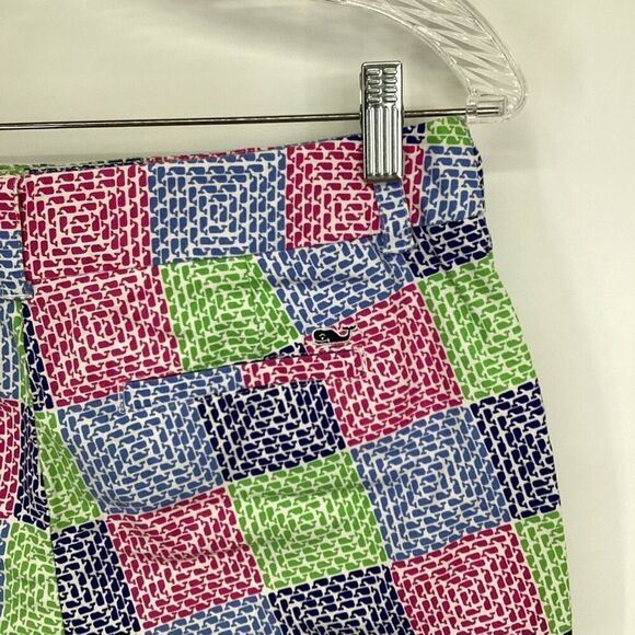 Ladies Vineyard Vines Dayboat Patchwork‎ Shorts large - Picture 4 of 10
